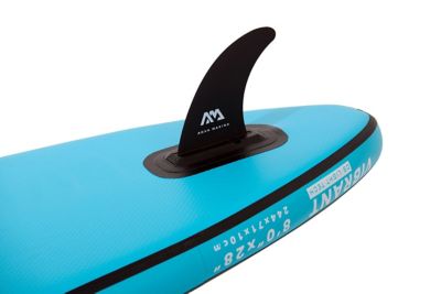 Image showing 9 th Aqua Marina Vibrant 8 ft.0 in. Stand Up Paddle Board - Inflatable Sup + Carry Bag, Paddle, Fin, US-BT-22VIP1