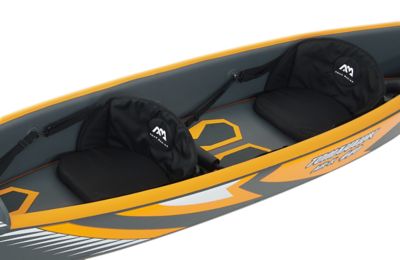 Image showing 7 th Aqua Marina 14 ft. 5 in. Tomahawk Air-K Sit-on-Top High Pressure Speed Inflatable Kayak/Canoe Kit