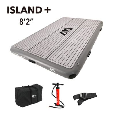 Aqua Marina Island+ 8 ft.2 in., Air Platform, Including Carry Bag, Pump & Connection Strap, US-BT-I250P1