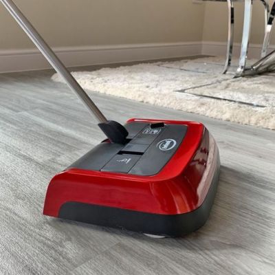 Image showing 8 th Ewbank 830 Evolution 3 Adjustable Height Floor & Carpet Sweeper, Bag Less, No Battery & No Cord, US-CS-EW-B1C0