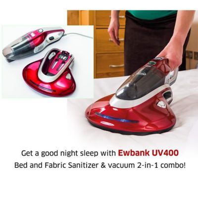 Image showing 5 th Ewbank UV400 Innovative Multi-Use Bed and Fabric Sanitizer and Vacuum Cleaner for Chemical-Free Cleaning