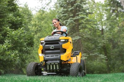 Image showing  IntelliPower 42 in. Gas Riding Lawn Mower, Cub Cadet Engine, Hydrostatic Transmission