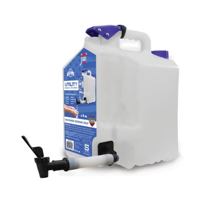 Image showing  5 gal. Utility Can with Interchangeable Spigot and Spout