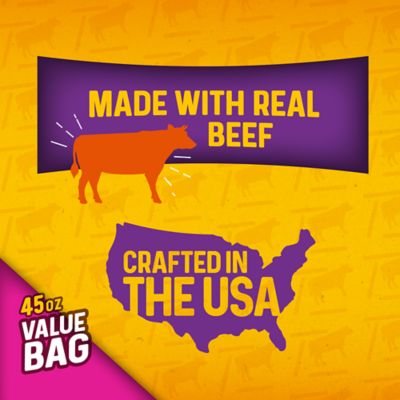 Image showing  Beef Flavor Steakz Dog Treats, 45 oz.