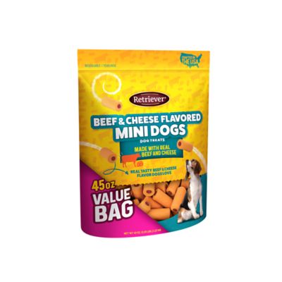 Cheese flavored dog outlet treats