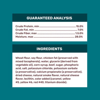 Image showing  Beef and Cheese Flavor Mini Dogs Dog Treats, 45 oz.