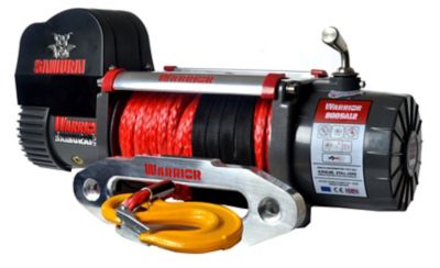 DK2 Warrior Samurai 20,000 lb. Electric Planetary Gear Winch with ARMORTEK Synthetic Rope