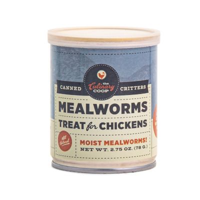 The Culinary Coop Mealworms Chicken Treats, 2.75 oz.
