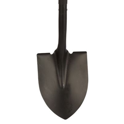 Image showing  28 in. Fiberglass Handle Round Point Shovel with D-Grip