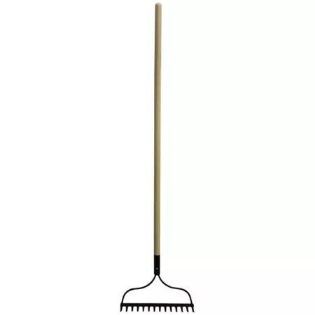 Workforce 14-Tine Bow Rake - 54" Wood Handle - 16 Gauge Steel Blade Rakes & Forks