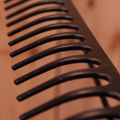 Image showing  14-Tine Bow Rake 54 in. Wooden Handle - 16 Gauge Steel Blade