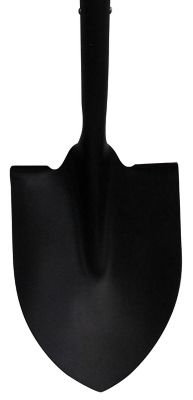 Image showing  48 in. Wood Handle Heavy-Duty Round Point Shovel