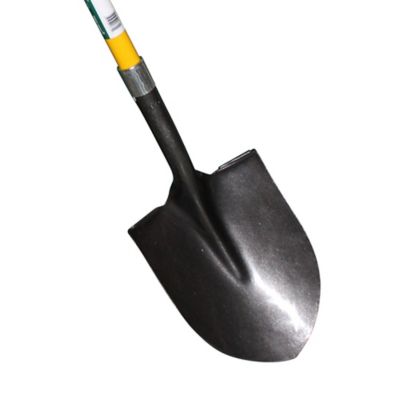 Image showing  54 in. Fiberglass Handle Round Point Shovel