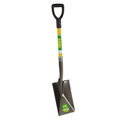 Professional's Choice Garden Spade - 28 in. Fiberglass Handle - 14 Gauge Steel Head