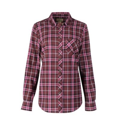 Blue Mountain Women's Plaid Flannel Shirt