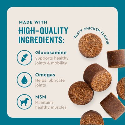 Image showing 6 th VetIQ Hip and Joint Soft Chews for Dogs, Chicken Flavor, 60 ct.