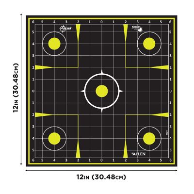 Image showing  Ezaim Splash Reactive Shooting Target, 12.5 in, Sight Grid, 30-Targets