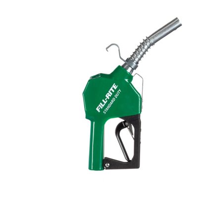 Fill-Rite Automatic Diesel Fuel Nozzle with Hook, 3-14.5 GPM, 3/4 in., Green