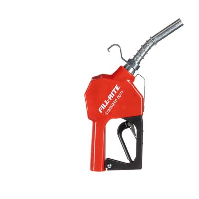 Fill-Rite 3/4 in. 3-14.5 GPM (11-55 Lpm) Automatic Unleaded Fuel Nozzle with Hook (Red), SDN075RAN