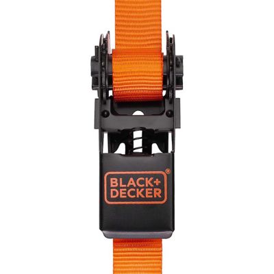 Image showing  1 in. x 10 ft. Light-Duty Ratchet Tie-Down Straps, 900 lb. Break Strength, 4 pk.