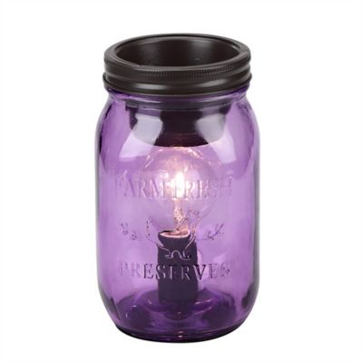 Red Shed Purple Jar Warmer