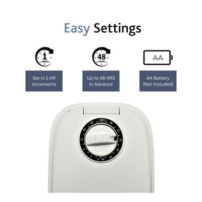 Image showing  TX 1 Automatic Food Dispenser, Single Serving, 48-Hour Timer, Battery Operated