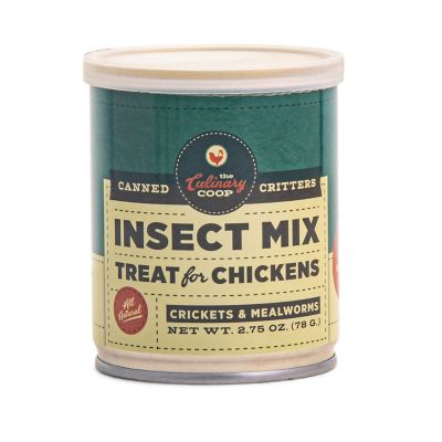 The Culinary Coop Crickets and Mealworms Chicken Treats, 2.75 oz.