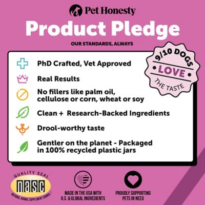 Image showing 5 th Pet Honesty Multivitamin 10-in-1 Chewable Supplements for Dogs, Chicken Flavor, 90 ct.