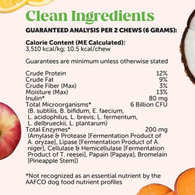 Image showing 6 th Pet Honesty Digestive Probiotics Soft Chew Supplements for Dogs, Pumpkin Flavor, 90 ct.