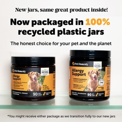 Image showing  Allergy Support Soft Chewable Supplement for Dogs, Peanut Butter Flavor