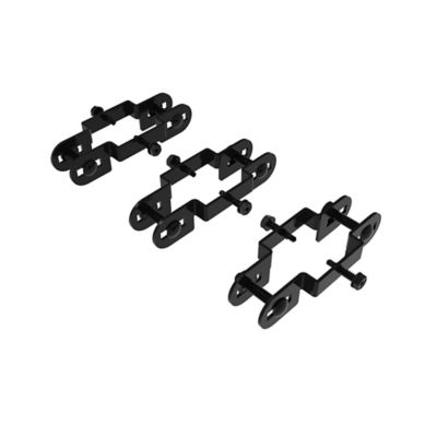 Fortress Building Products Versai Steel Fence Line Bracket 3-Pack