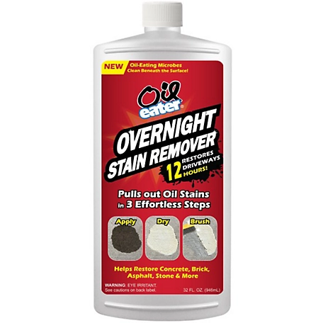 Oil Eater Overnight Stain Remover for Concrete Oil Stains, AOD03232301
