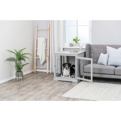 Image showing  Indoor End Table 2-Door MDF Pet Crate