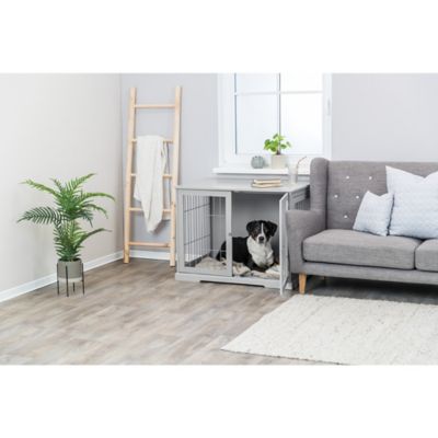 Image showing 6 th TRIXIE Indoor End Table 2-Door MDF Pet Crate