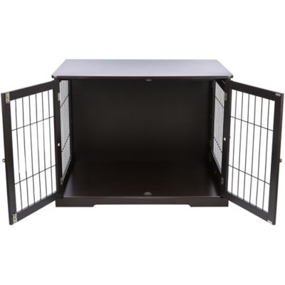 Image showing  Indoor End Table 2-Door MDF Pet Crate