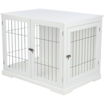 TRIXIE Furniture Style Pet Crate, Dog Home End Table, Indoor Kennel Nightstand