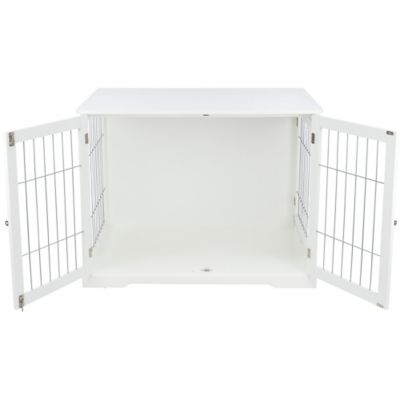 Image showing  Indoor End Table 2-Door MDF Pet Crate