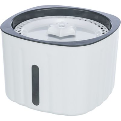 Image showing  84.5 oz. Flower Automatic Thermoplastic Pet Drinking Fountain