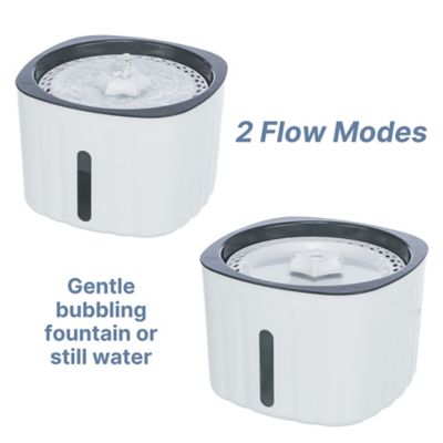 Image showing 6 th TRIXIE 84.5 oz. Flower Automatic Thermoplastic Pet Drinking Fountain