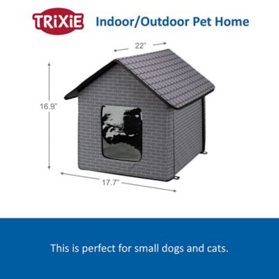 Image showing 5 th TRIXIE Small Insulated Waterproof Outdoor Plastic Dog House