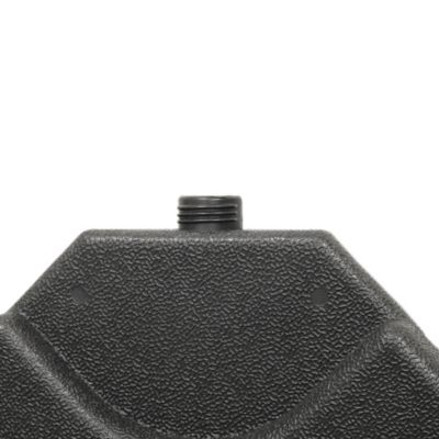 Image showing  AZ Patio Heaters 4 pc. Square Cantilever Unfilled Umbrella Base Set