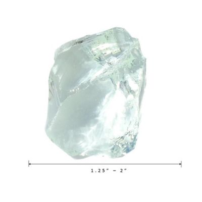 Image showing  AZ Patio Heaters 30-50mm Landscape Recycled Glass in Ice, LR30-GLASS-ICE