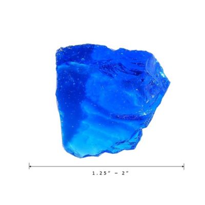 Image showing  AZ Patio Heaters 30-50mm Landscape Recycled Glass in Turquoise, LR30-GLASS-TRQ