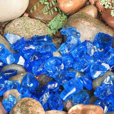 Image showing  AZ Patio Heaters 30-50mm Landscape Recycled Glass in Turquoise, LR30-GLASS-TRQ