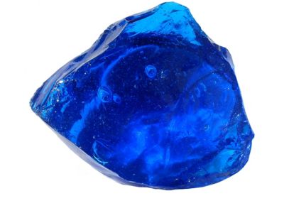 Image showing  AZ Patio Heaters 20 lb. 50-100mm Landscape Recycled Glass in Turquoise