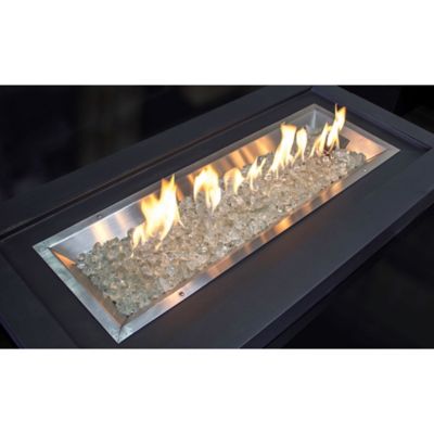 Image showing  AZ Patio Heaters 20 lb. Recycled Fire Pit Fire Glass in Ice, RGLASS-2-IC