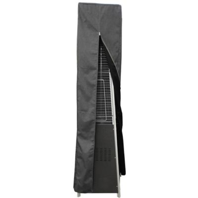 Image showing  AZ Patio Heaters Square Glass Tube Patio Heater Commercial Cover in Gray, CHC-SGT-G