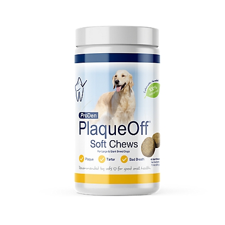 ProDen PlaqueOff Soft Chews for Large and Giant Breed Dogs, 45 ct.