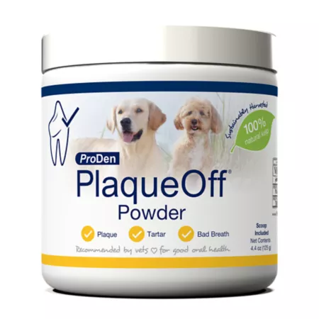 ProDen PlaqueOff Dental Supplement Powder for Dogs and Cats 125 g Dog Dental Supplements