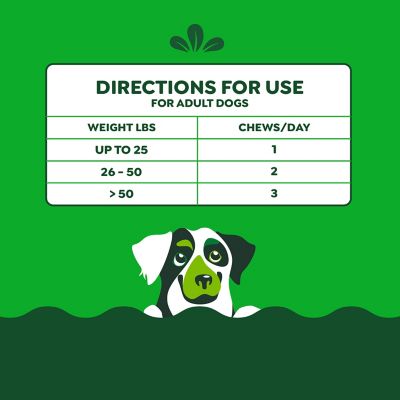 Image showing 7 th Greenies Hip and Joint Soft Chewable Supplements with Glucosamine and Chondroitin for Adult Dogs of All Sizes, Chicken, 30 ct.